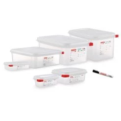 Araven Polypropylene 2/3 Gastronorm Food Storage Container 13.5Ltr (Pack Of 4) -Kitchenware and Knives Sales u283 dl979 gl264 t990 t987 t986 1