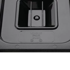 Vogue Polycarbonate 1/6 Gastronorm Lid Black 10 Vogue Polycarbonate 1/6 Gastronorm Lid Black -Kitchenware and Knives Sales u478 blackpclid3