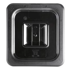 Vogue Polycarbonate 1/6 Gastronorm Lid Black 9 Vogue Polycarbonate 1/6 Gastronorm Lid Black -Kitchenware and Knives Sales u478 blackpclid4