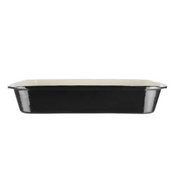 Vogue Black Cast Iron Roasting Dish Large -Kitchenware and Knives Sales u572 roastingdishblack2
