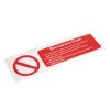 Vogue Microwave Oven Safety Sign 2 Vogue Microwave Oven Safety Sign -Kitchenware and Knives Sales w231 angle