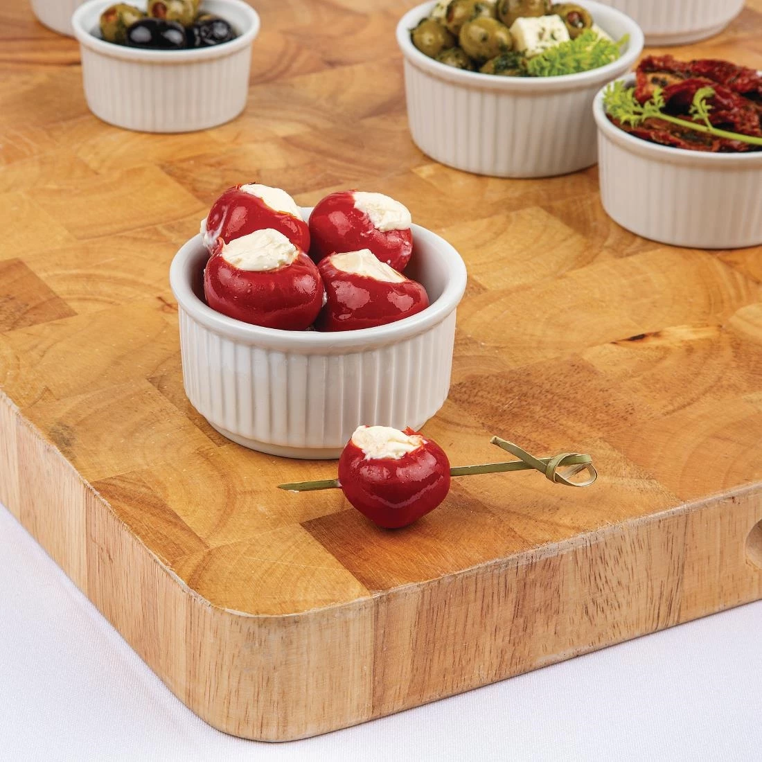 Olympia Whiteware Stacking Ramekins 85mm (Pack Of 12) 8 Olympia Whiteware Stacking Ramekins 85mm (Pack Of 12) - Image 6