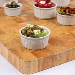 Olympia Whiteware Ramekins 85mm (Pack Of 12) -Kitchenware and Knives Sales w432 ls1