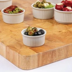 Olympia Whiteware Ramekins 70mm (Pack Of 12) -Kitchenware and Knives Sales w435 ls1