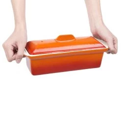 Vogue Orange Pate Terrine Mould 1.3Ltr -Kitchenware and Knives Sales w455 pateterrineorange3