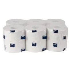 Tork Centrefeed Wiper Dispenser Refill White (Pack Of 6) 7 Tork Centrefeed Wiper Dispenser Refill White (Pack Of 6) -Kitchenware and Knives Sales y042 tork cf white packf