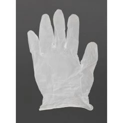 Hygiplas Vogue Powder-Free Vinyl Gloves Clear (Pack Of 100)