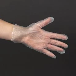 Non Branded Powder-Free Latex Gloves Clear (Pack Of 100)